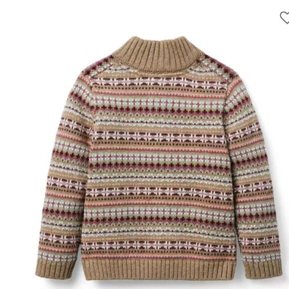 Janie and Jack 10047623 Boys The Cabin Fair Isle Sweater size 18-24 months NWT - Picture 2 of 8